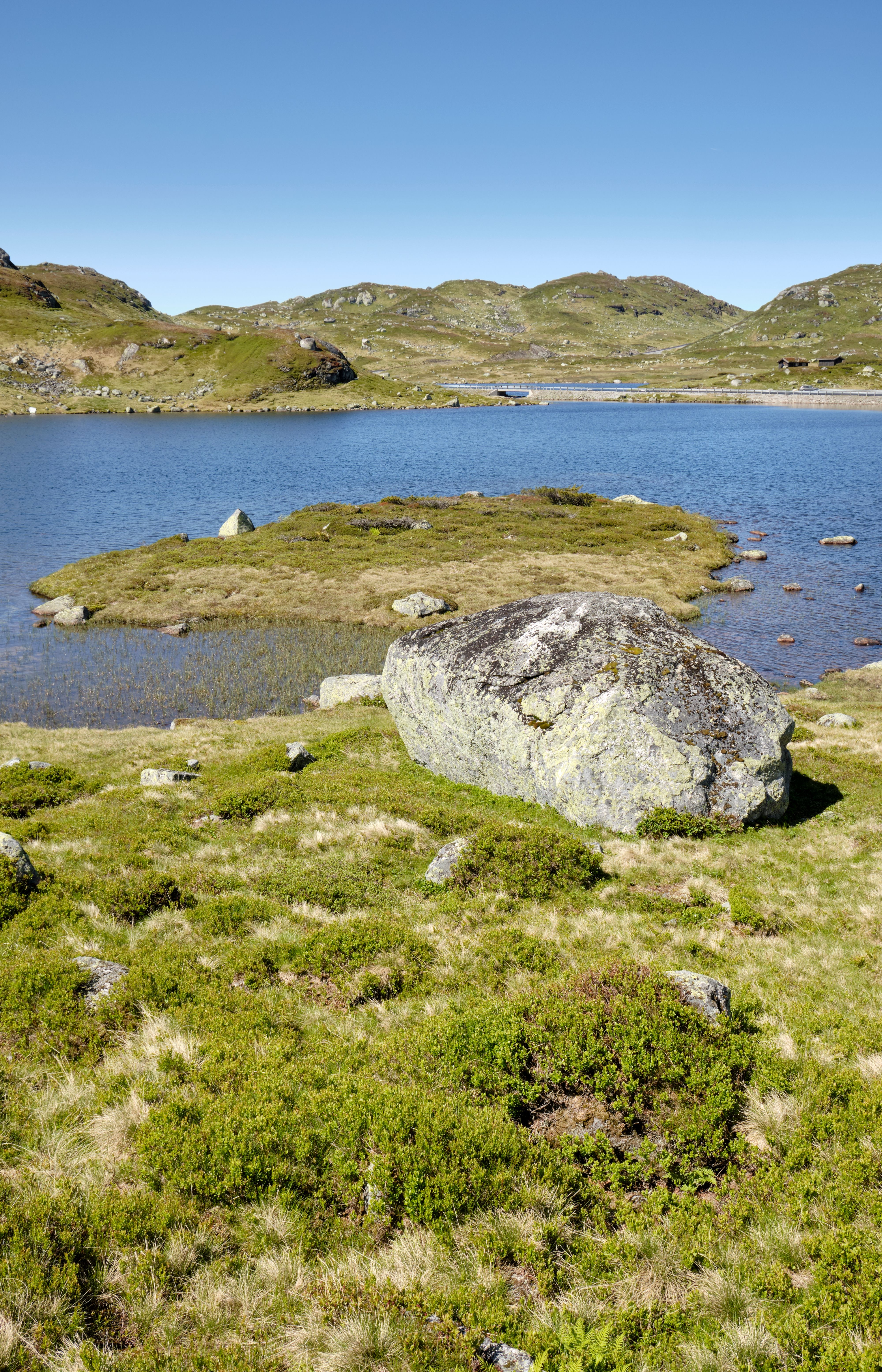 A Big Rock by a Lake · Free Stock Photo