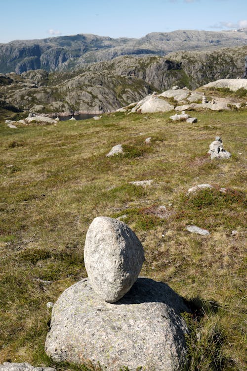 Darmowe zdjęcie z galerii z balansowanie, fotografia przyrodnicza, góra