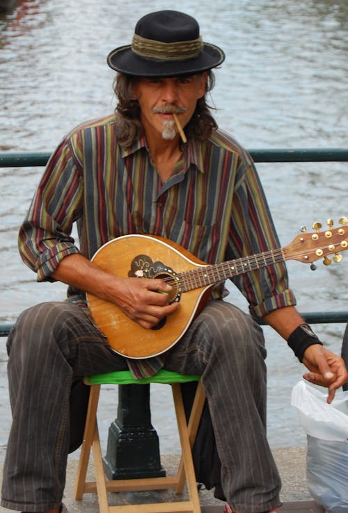 Free stock photo of bard, musician, street artists
