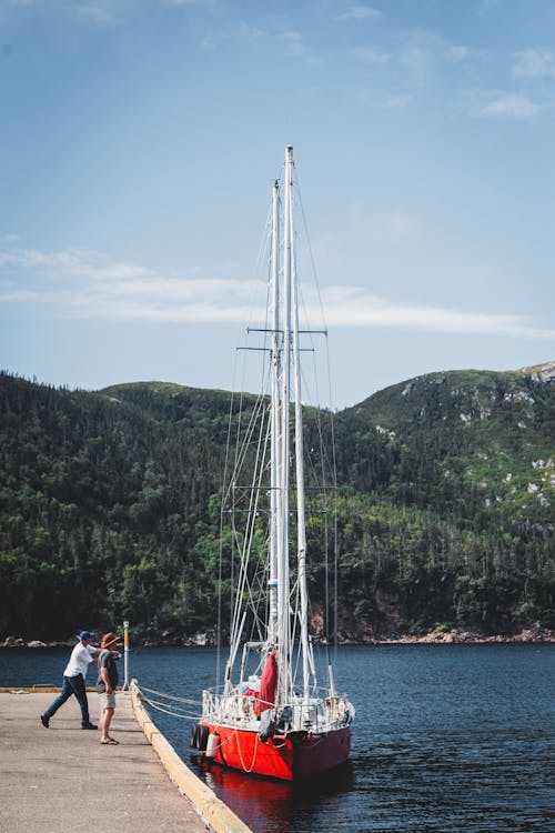 垂直拍攝, 帆船, 水運 的 免費圖庫相片