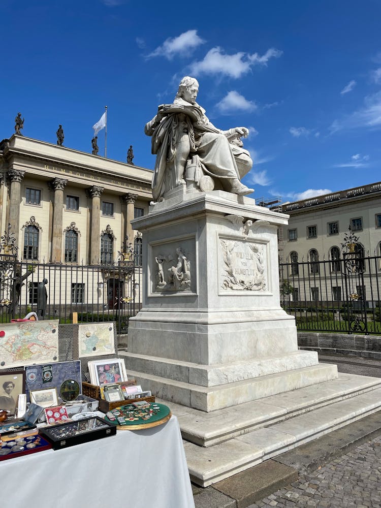 Statue Of Wilhelm Von Humboldt