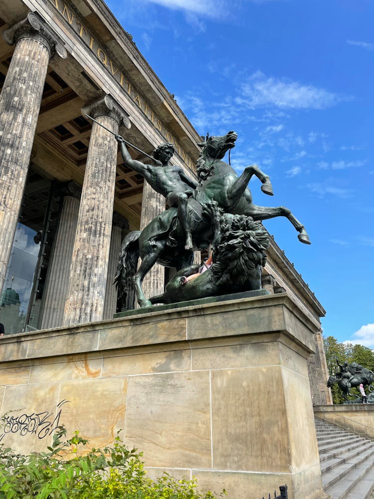 Statue Of A Man On A Horse