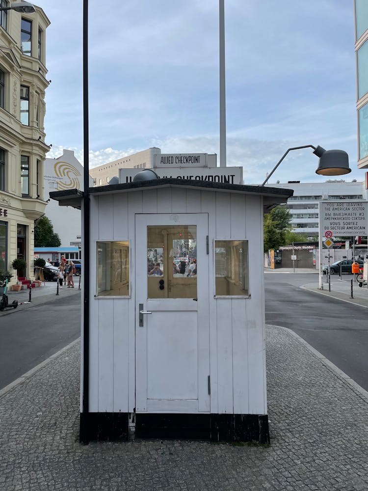 Checkpoint Charlie In Berlin, Germany