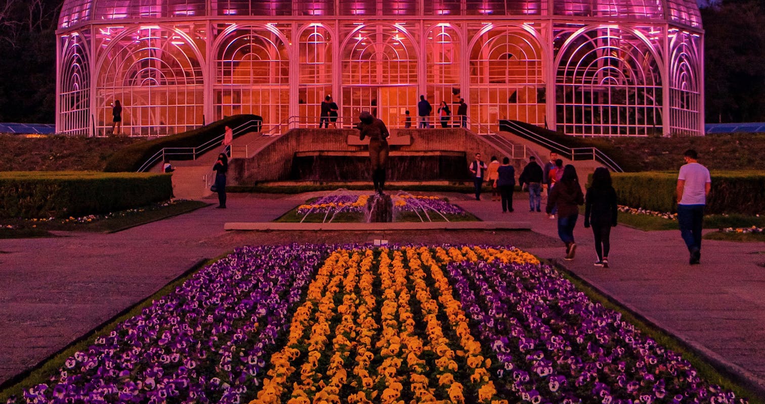 Botanical Garden of Curitiba in Brazil in Curitiba, Brazil.