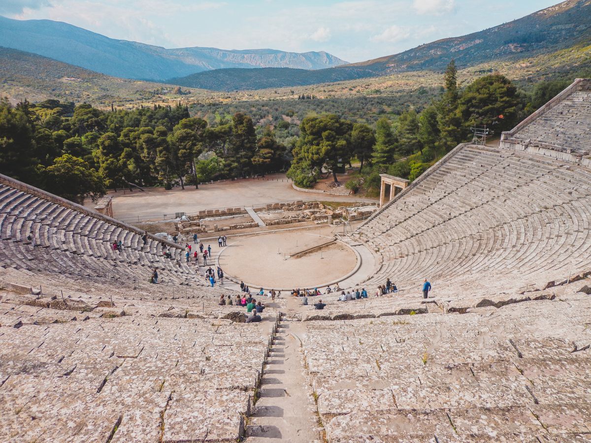 The ancient theatre of Epidaurus