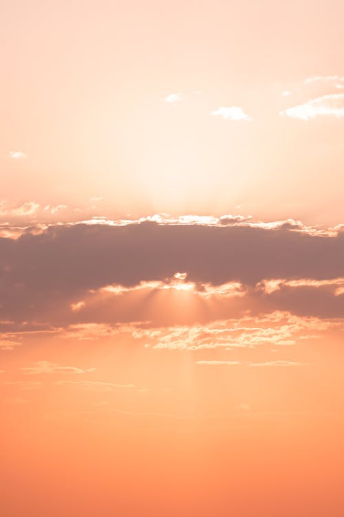 Free Sun Behind Clouds Stock Photo