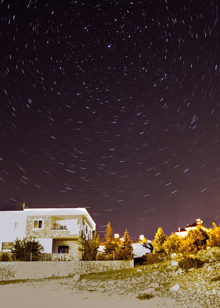 Circular Star Trails