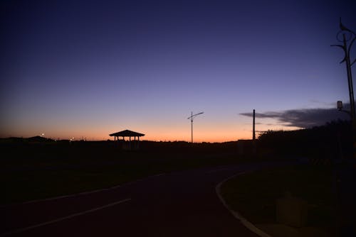 Free stock photo of blue hour, sunset