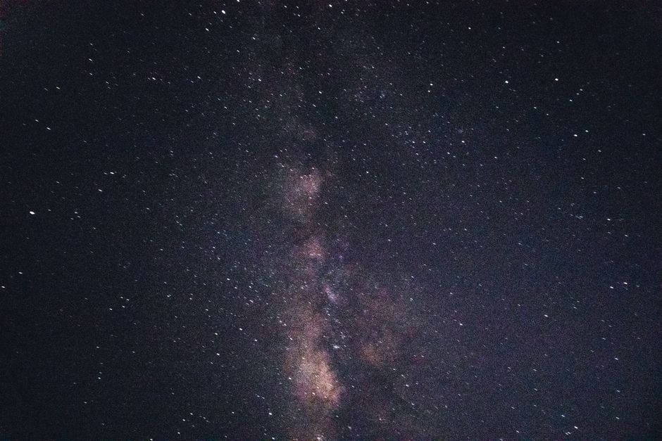 An awe-inspiring view of the Milky Way Galaxy featuring a star-filled night sky