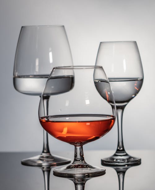 Wine Glasses in Close-up Photography 