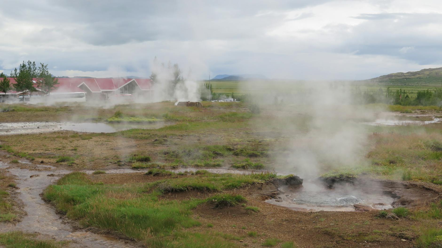 Hot Springs on a Field