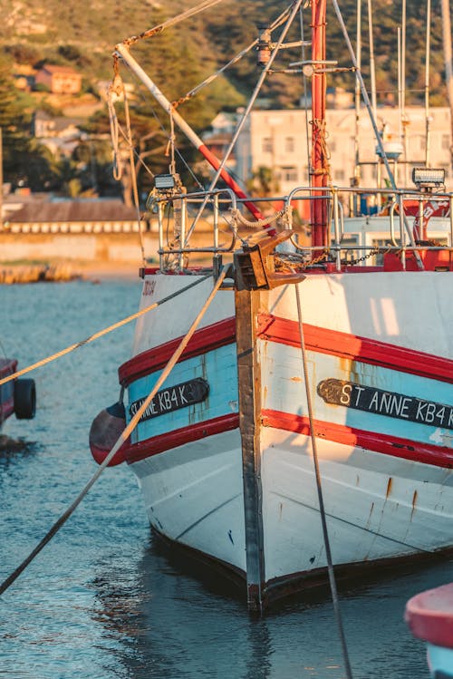 Docked Fishing Boat by the Pier