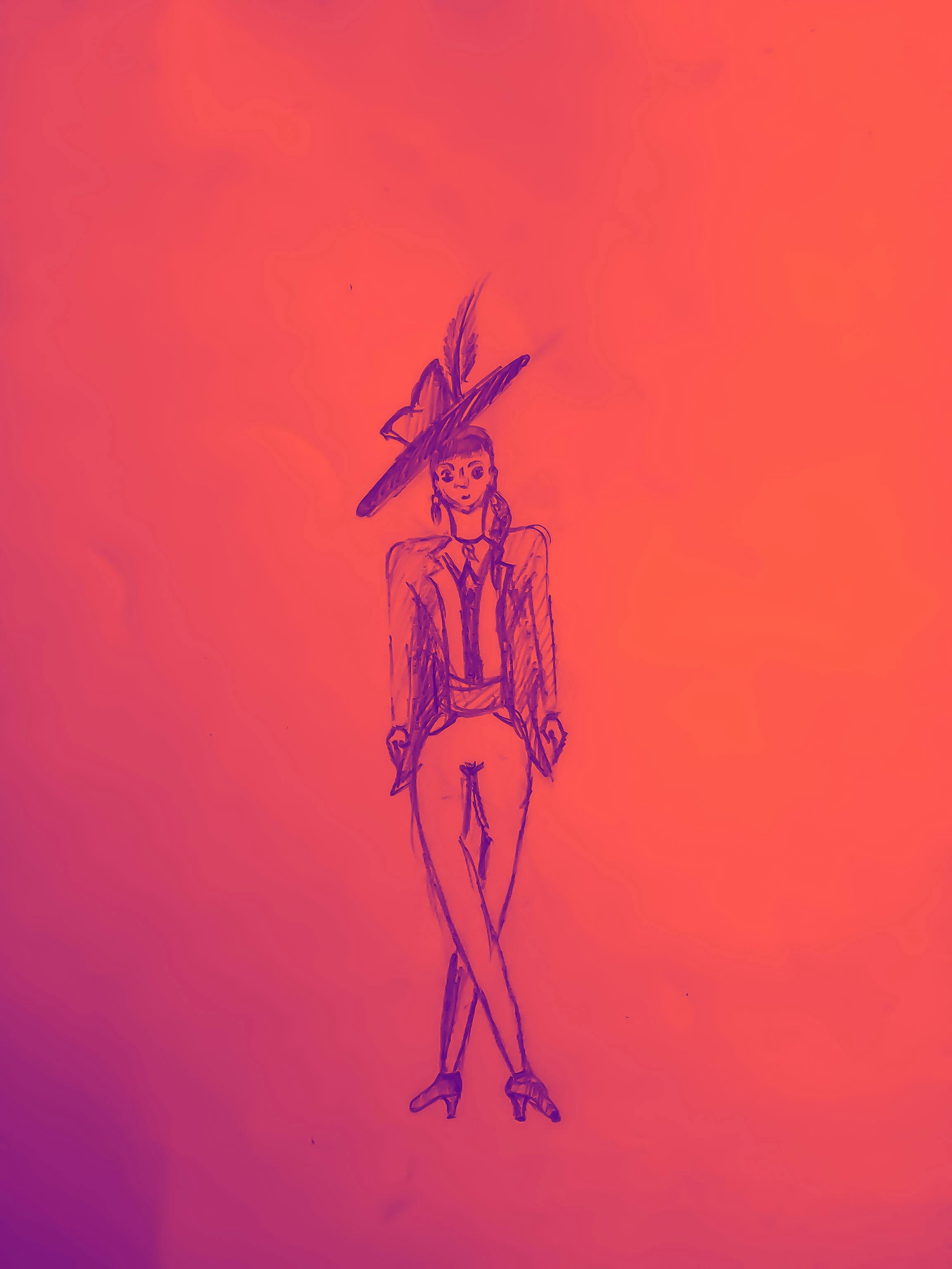 Free female model sketch Free female model sketch