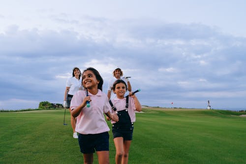 Foto d'estoc gratuïta de afició, club de golf, curs de golf