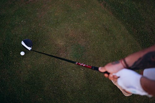 Free A Person Playing Golf Stock Photo