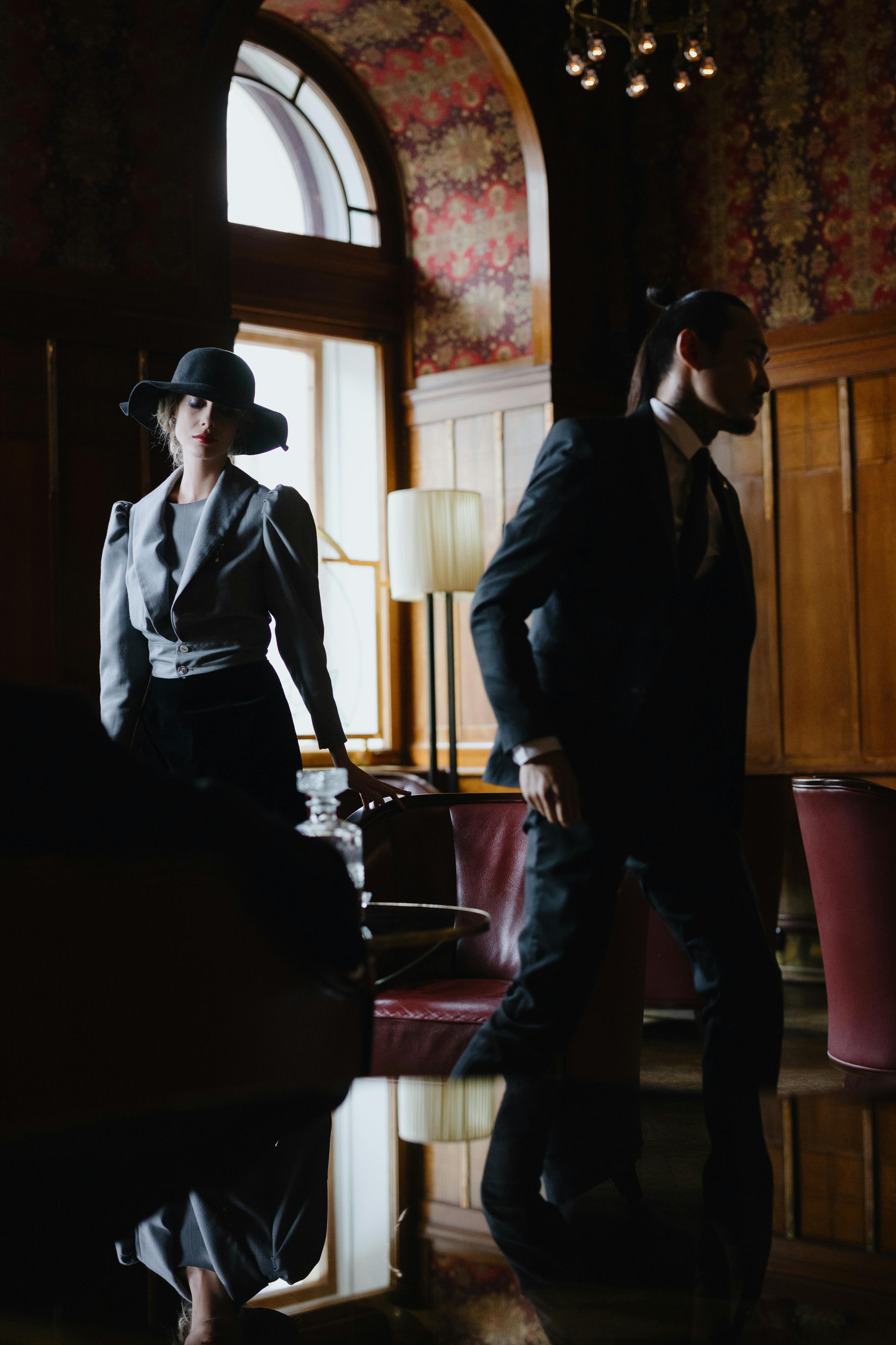 Man and Woman in an Elegant and Formal Attire · Free Stock Photo