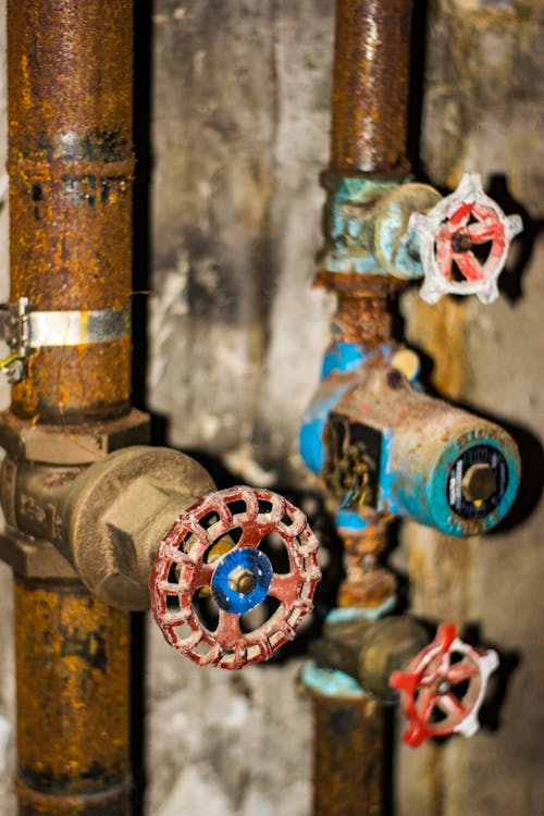 Free stock photo of crane, pipe, pipeline