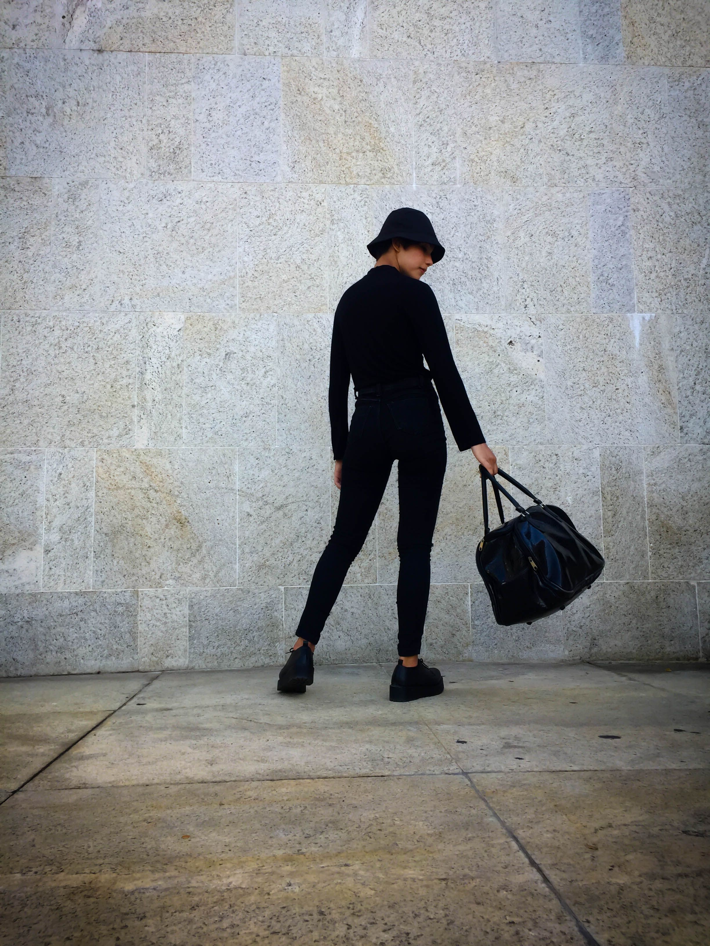 Woman Holding Red Handbag · Free Stock Photo