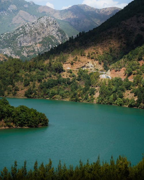 Foto stok gratis dam, danau, fotografi alam