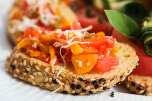 Toaster Bread With Sesame Seeds