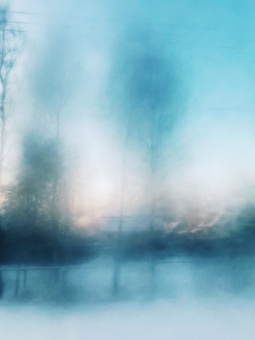 Winter Scenery in Blur