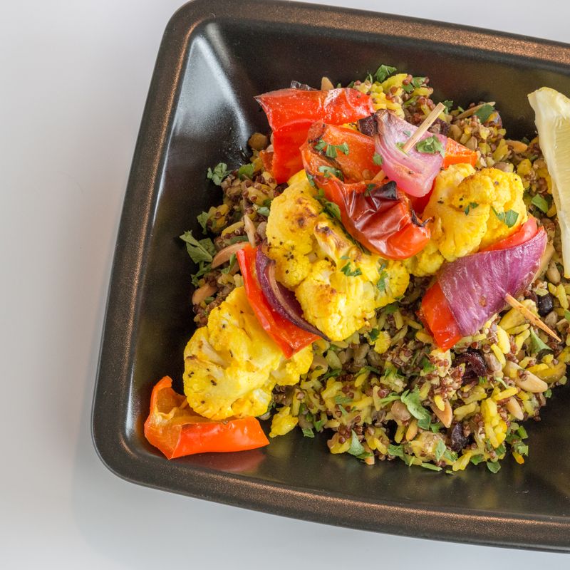 Preserved Lemon Cilantro Barley Rice