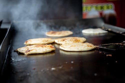 大餅, 烤盤, 烹飪 的 免費圖庫相片