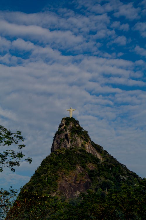 Foto stok gratis kristus sang penebus, Rio de Janeiro