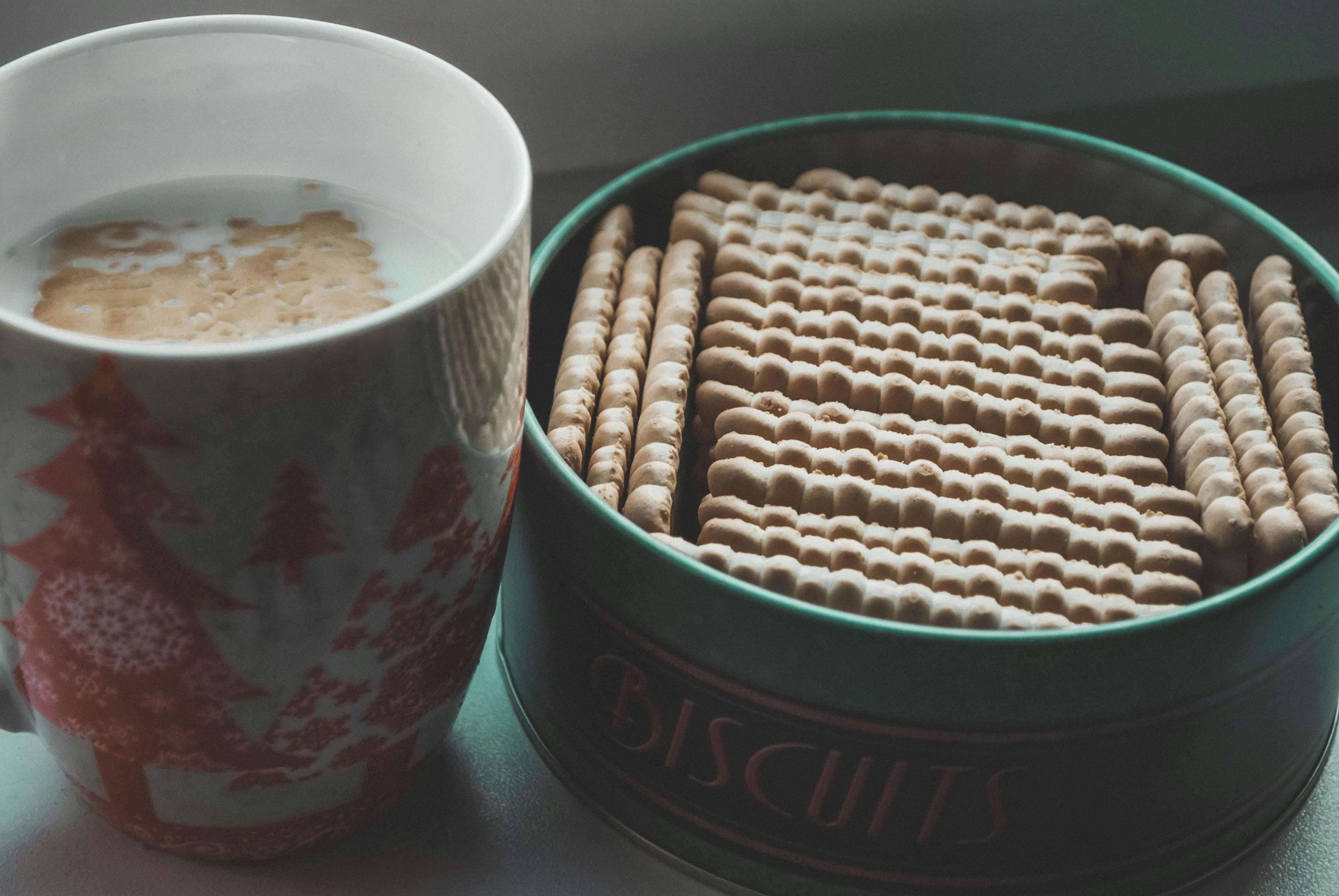 Free stock photo of biscuits, blue, christmas