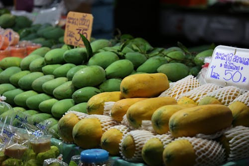 Free stock photo of mango, thai fruit