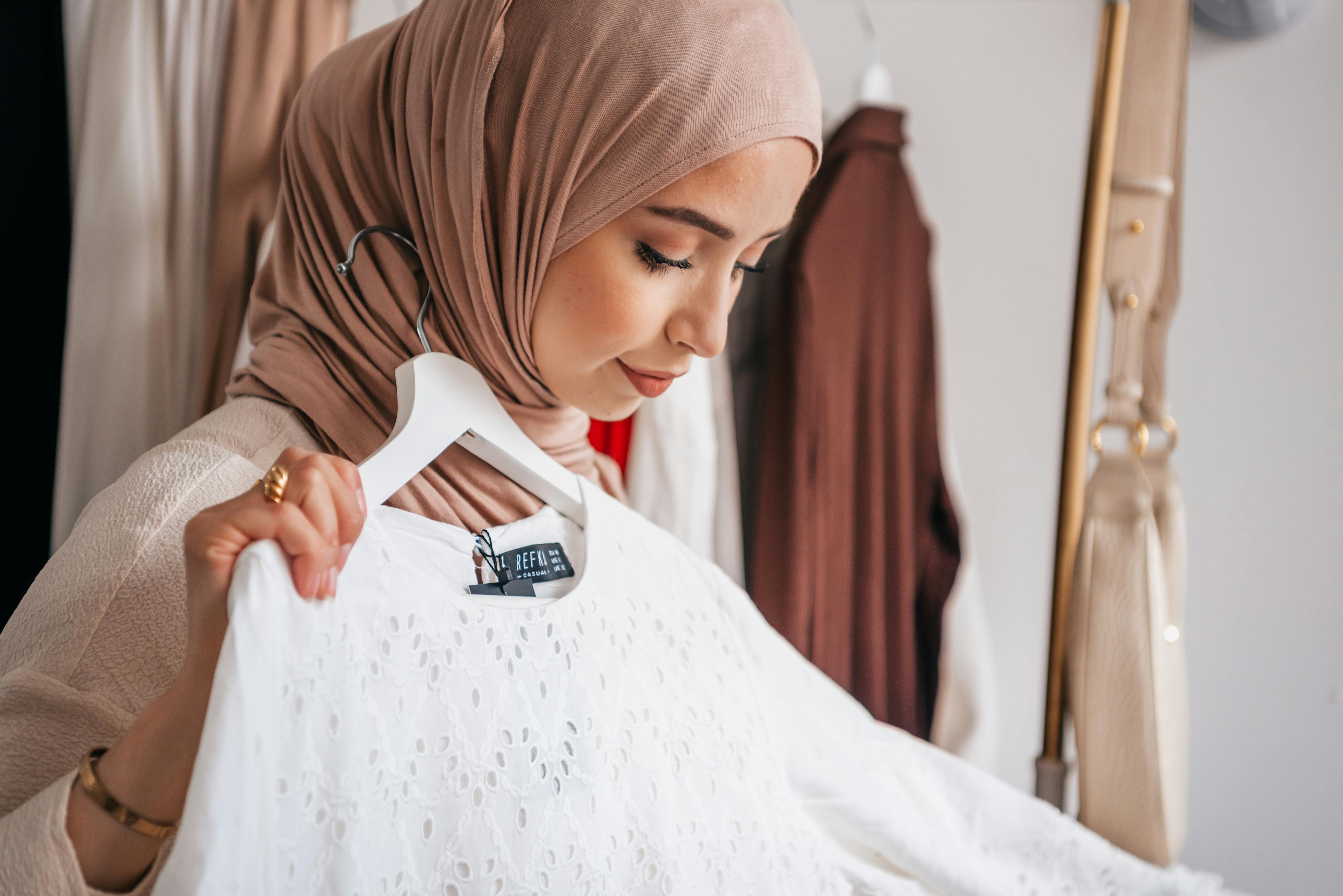 Foto stok gratis tentang fokus selektif, gantungan baju, islam, jilbab