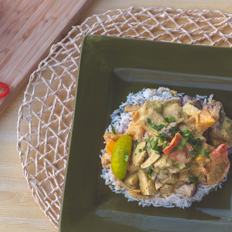 30-Minute Thai Coconut Curry Rice