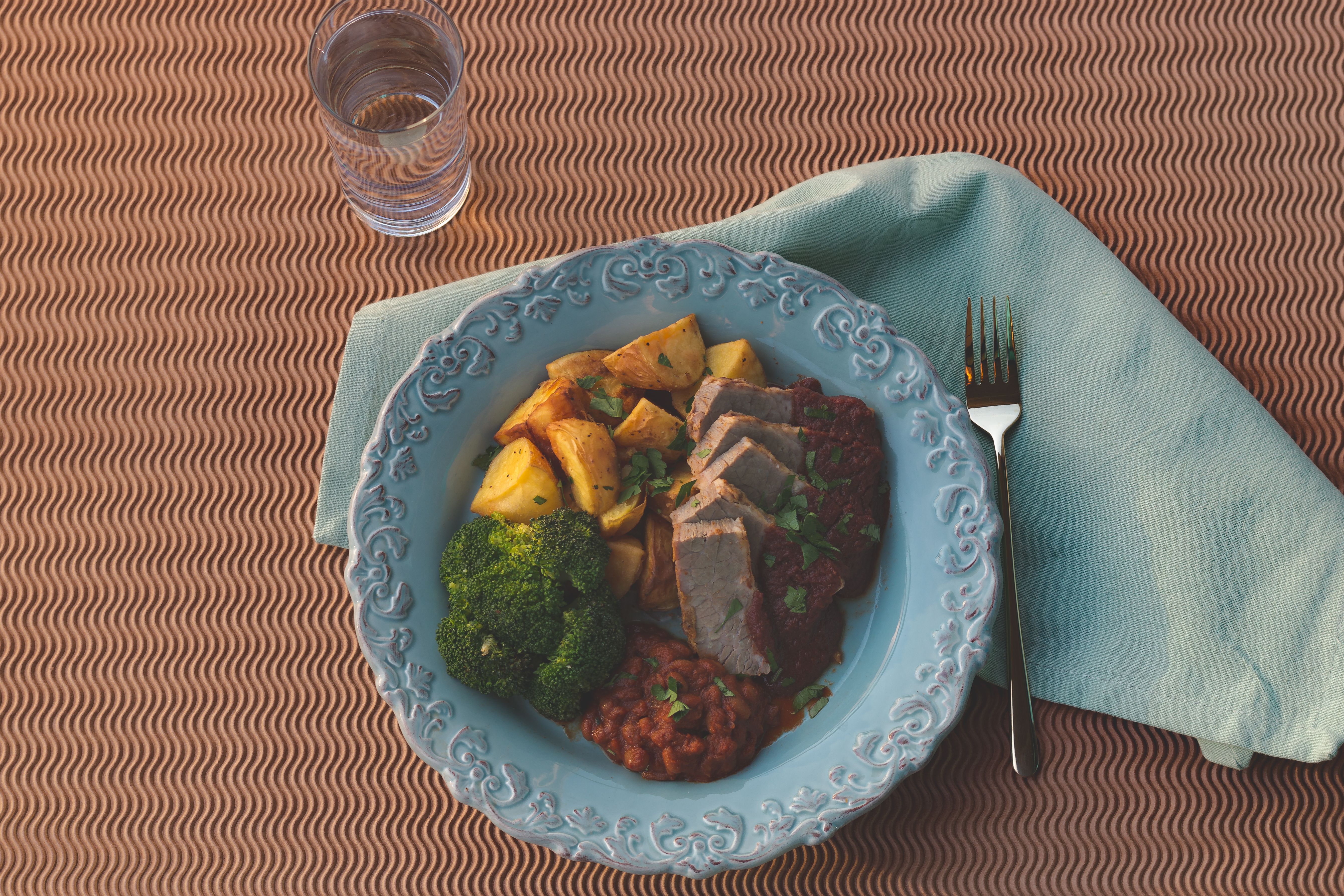 Smoky Paprika Brisket with Roasted Vegetables