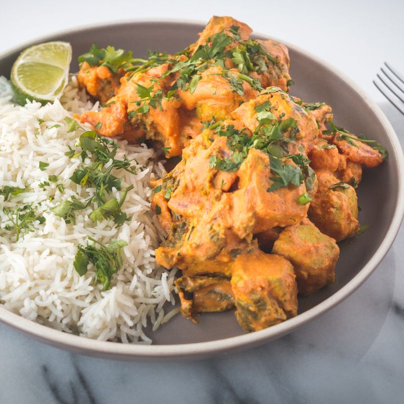 Cilantro Recaíto and Sofrito Jasmine Rice