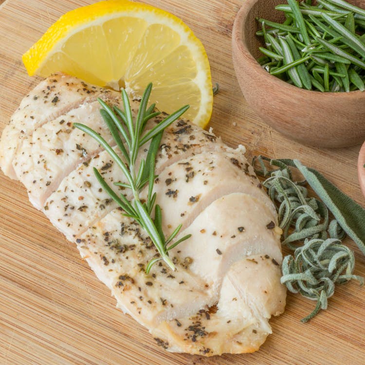 Cooking Chicken With Herbs