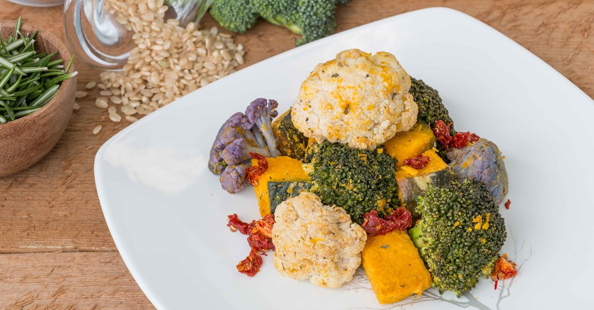How to cook cauliflower and broccoli in the microwave