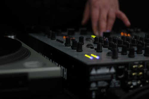 Free stock photo of deejay, dj, mixer