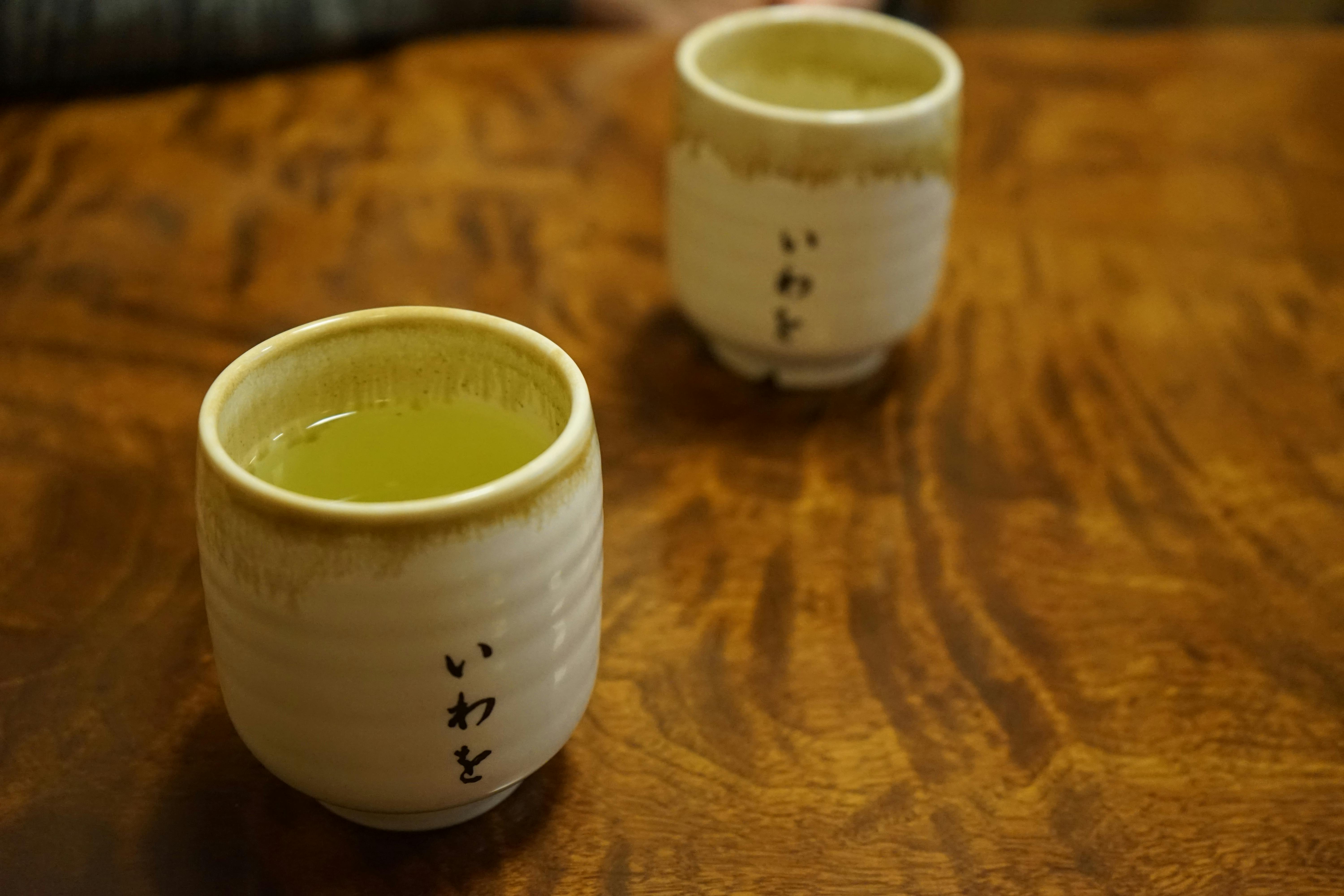 Free stock photo of cups, green tea, japanese culture