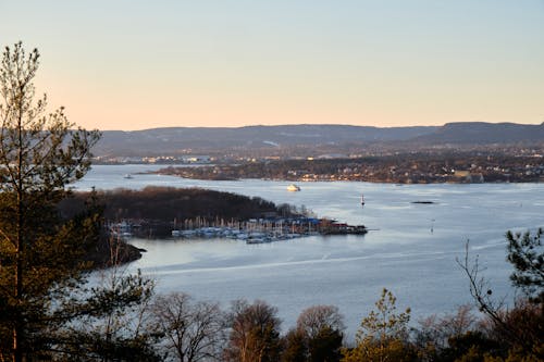 Clear Sky over Fjords