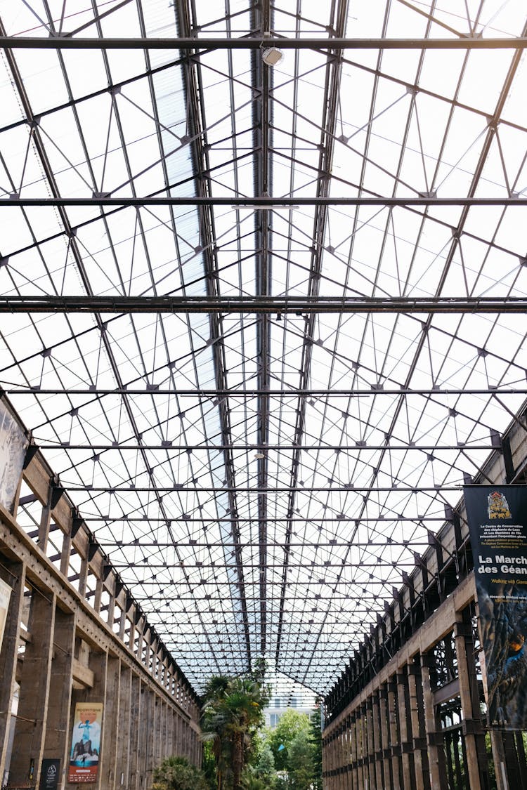 Glass Ceiling In Building