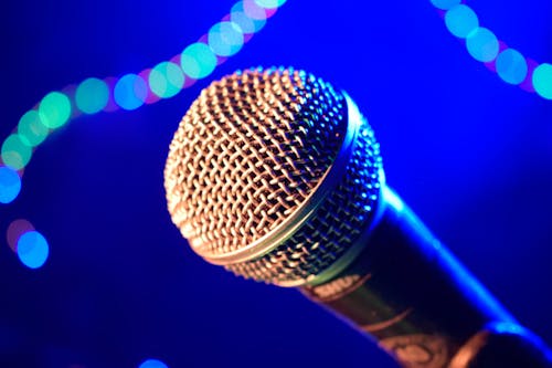Close Up Photo of a Microphone