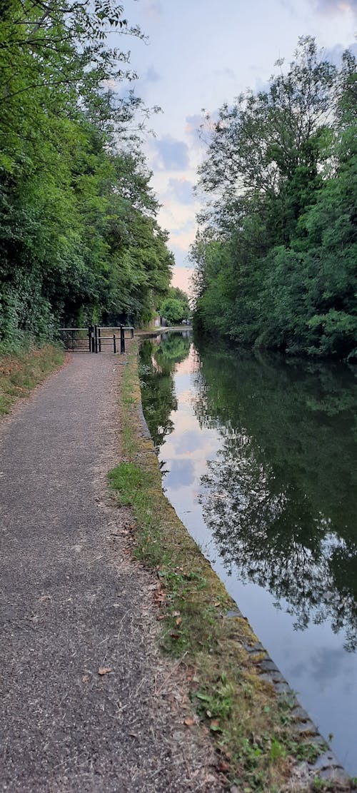 Free stock photo of birmingham, canal side, reflection Stock Photo