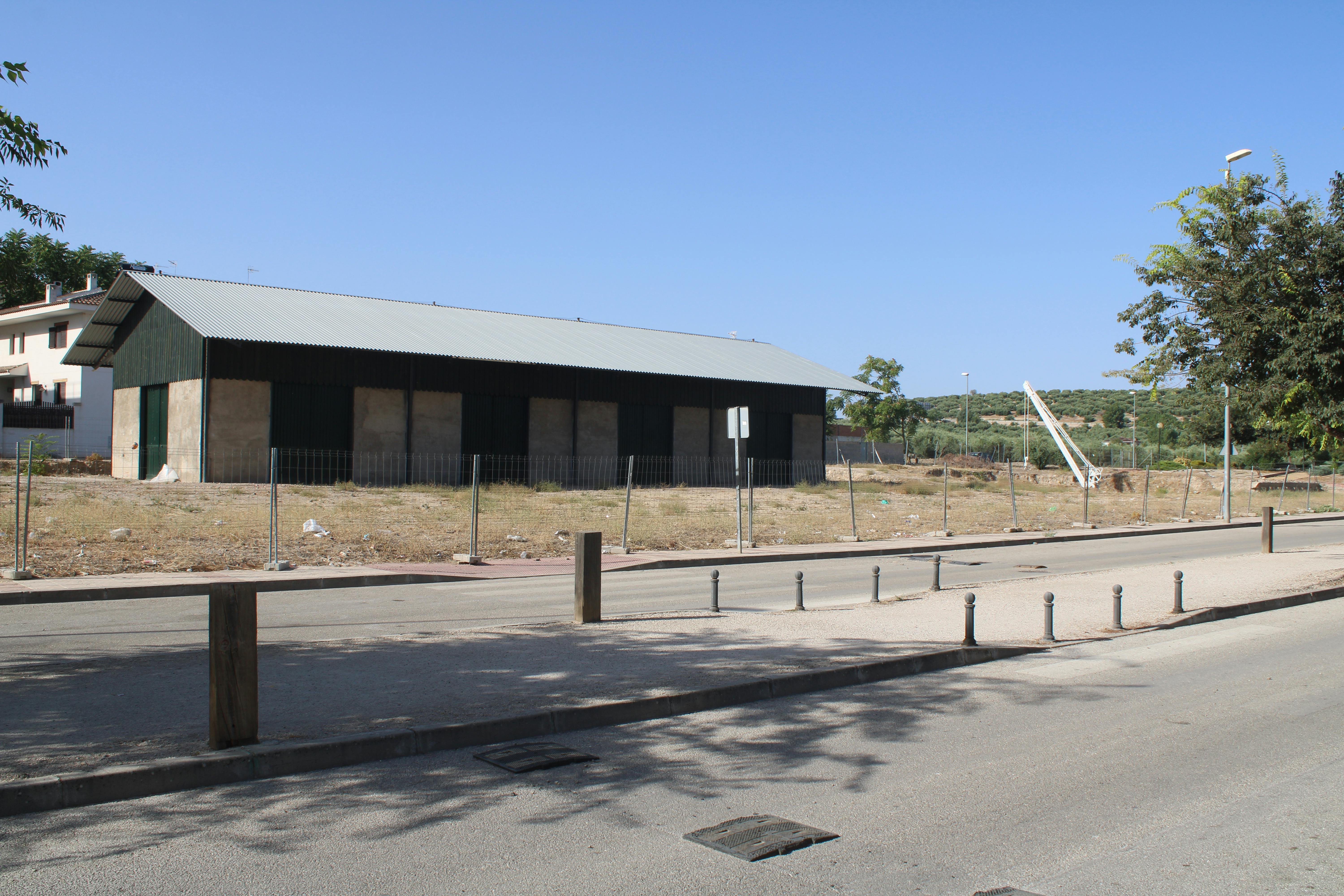 viejos almacenes de la estación de ferrocarril de Martos