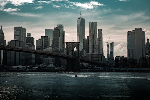 Fotobanka s bezplatnými fotkami na tému Brooklyn, Brooklyn Bridge, mesto