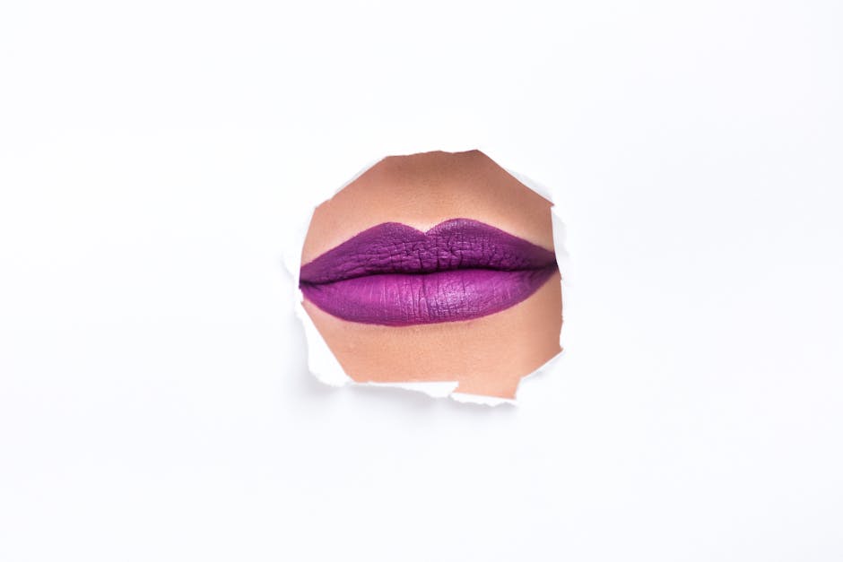 Purple Lipstick