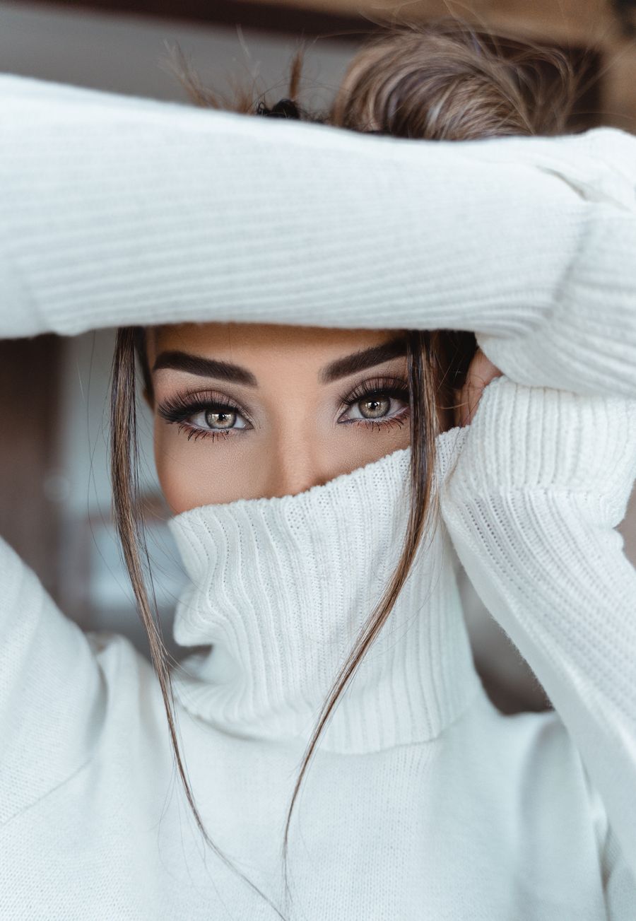 Blanc Knit Turtleneck