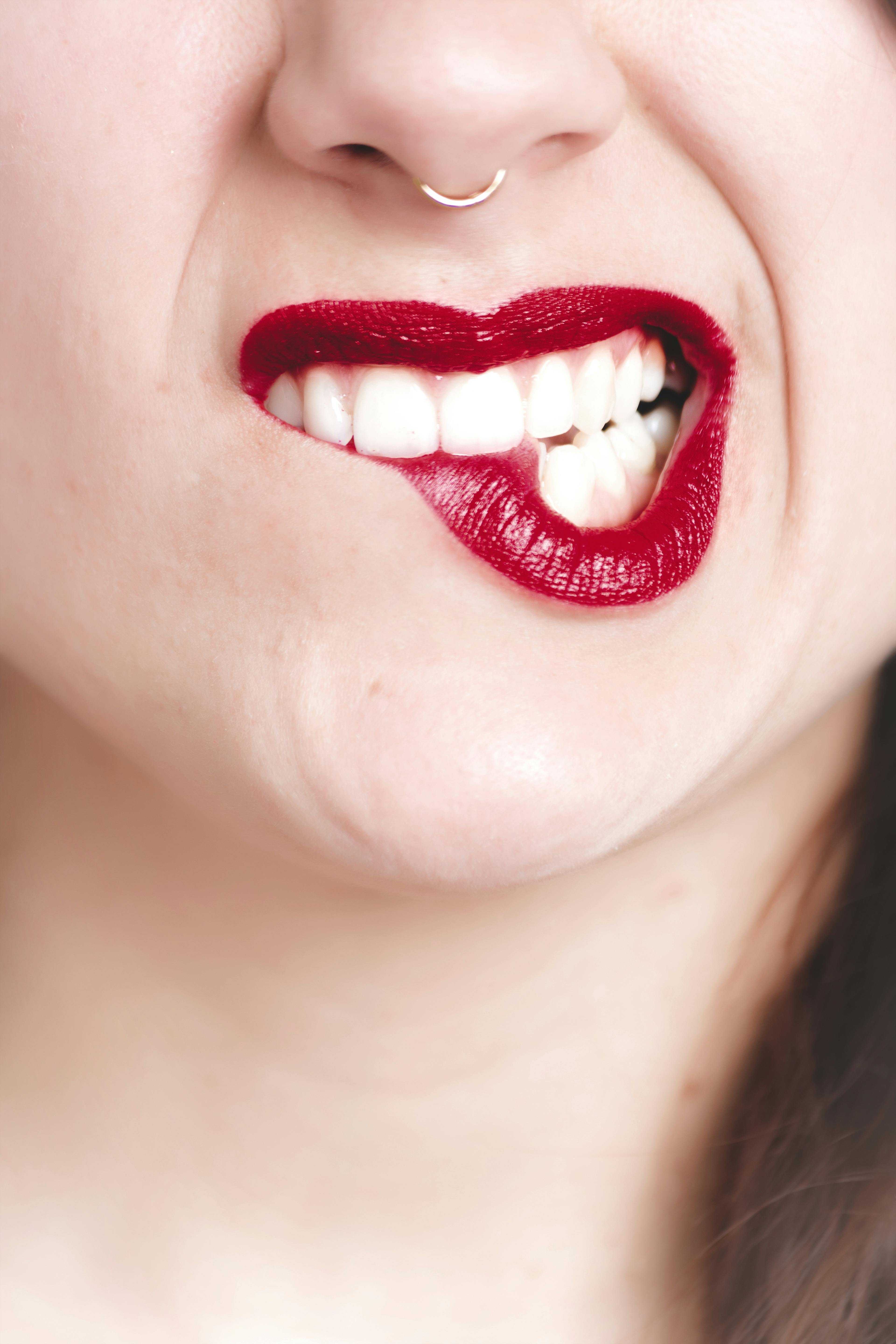 Woman With Wide Open Mouth and Tongue Out · Free Stock Photo