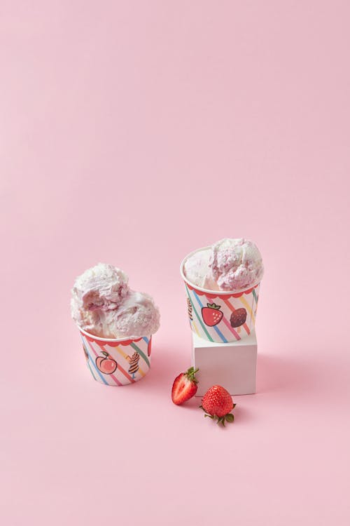 乳製品, 令人愉快的東西, 冰淇淋 的 免費圖庫相片