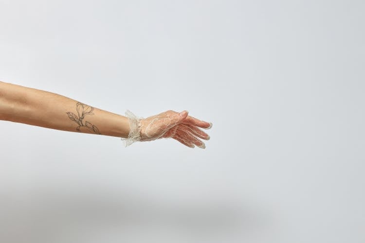 Hand In Glove And With Tattoo