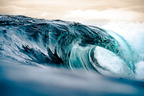 Foto profissional grátis de borrifar, mar, oceano